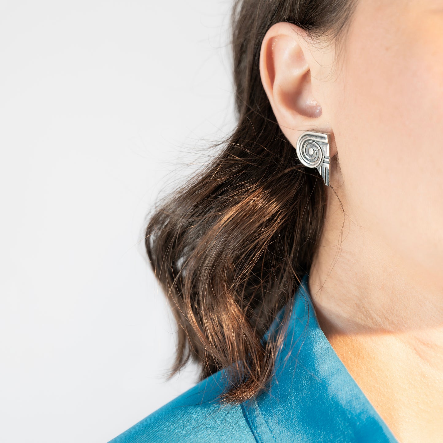 Ionici Earrings - Silver