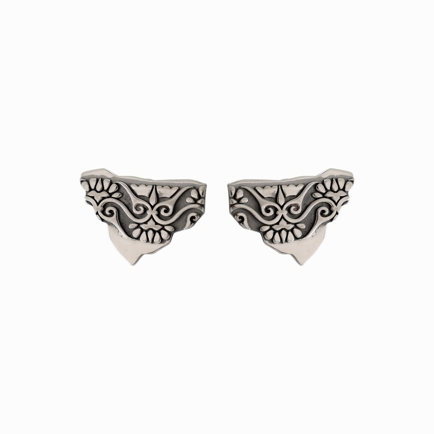 Fragmenti Earrings - Silver