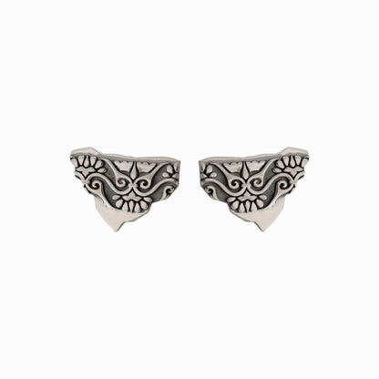 Fragmenti Earrings - Silver