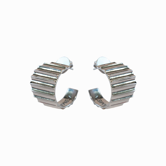 Dorici Earrings - Silver